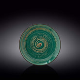 Wilmax Runder Teller, 20.5 cm, Porzellan, Grün, WL-669512/A